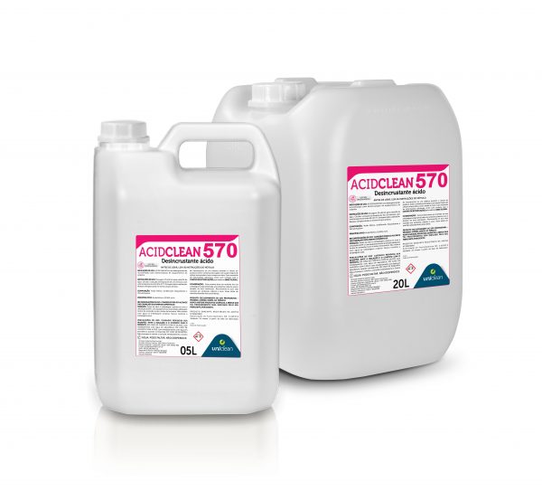 Desincrustante ácido para higienização de equipamentos de ordenha – ACIDCLEAN 570