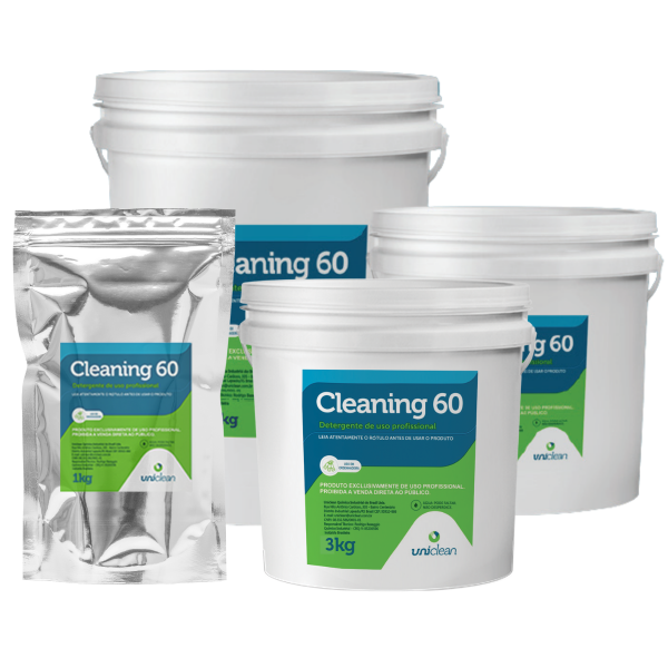 Detergente em pó concentrado de média alcalinidade para limpeza de tanques resfriadores – CLEANING 60