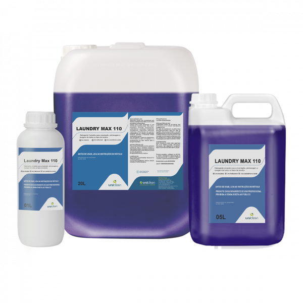 Detergente especial para lavagem de tecidos – LAUNDRY MAX 110