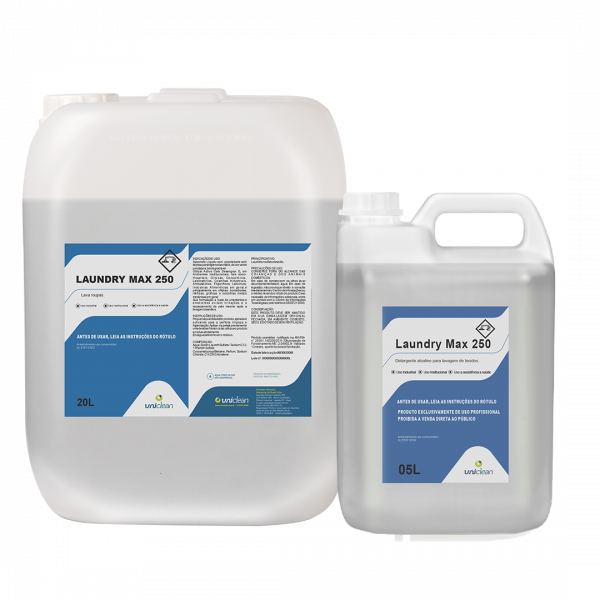 Detergente alcalino para lavagem de tecidos – LAUNDRY MAX 250