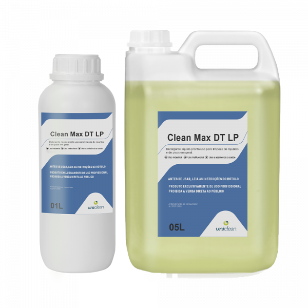 Detergente para limpeza de pisos – CLEAN MAX DT LP
