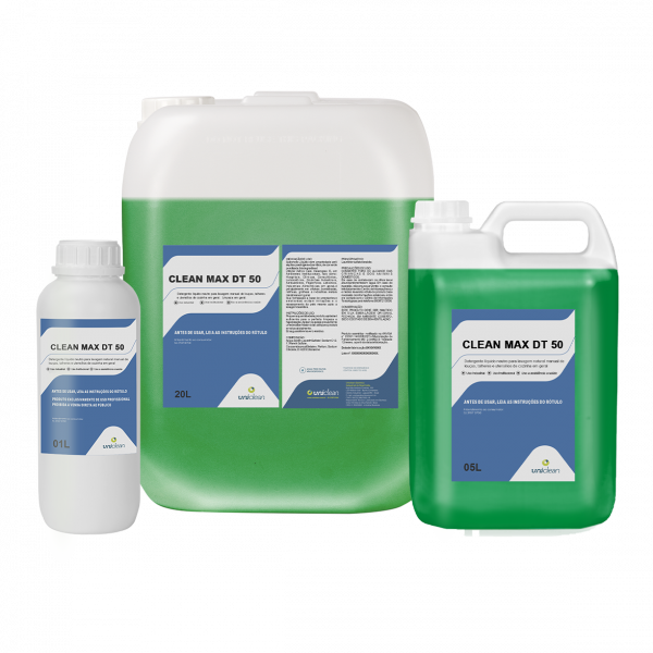 Detergente líquido neutro – CLEAN MAX DT 50