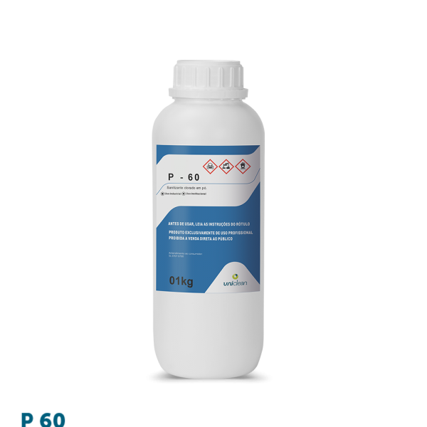 Desinfetante clorado em pó para hortifruti – P 60