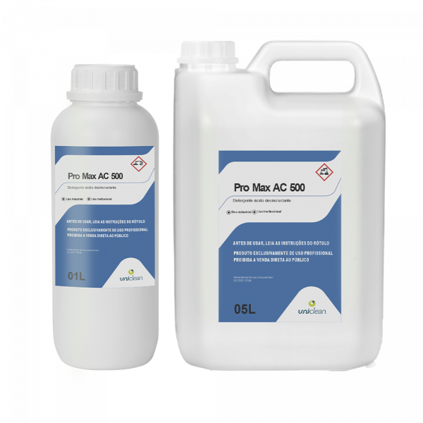 Detergente ácido desincrustante – PRO MAX AC 500