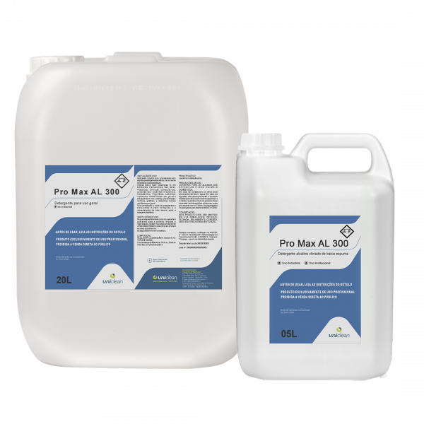 Detergente alcalino clorado – PRO MAX AL 300